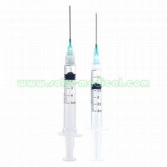 Auto disable syringe