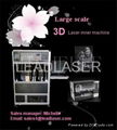 Photo crystal laser sub engraving machine