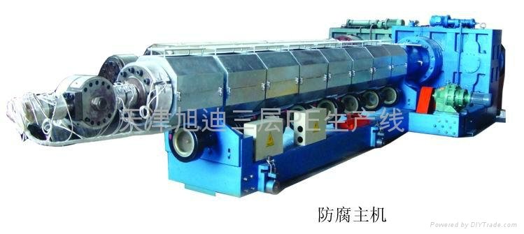 The supply of Oriental Di three layer PE production line