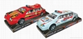 Plastic Pull Back Police Truck 4