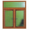 Aluminum casement window