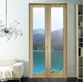 Aluminum casement door 4