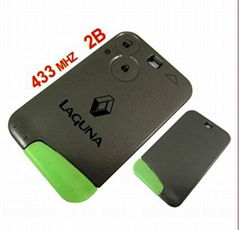 Renault Laguna 433MHZ 2 Button Smart Key