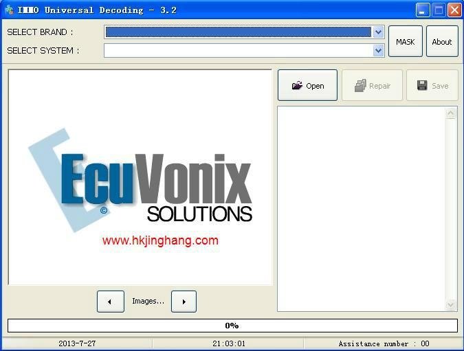 EcuVonix 3.2 immo universal decoding V3.2