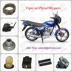 viper zs125j motorcycle parts 