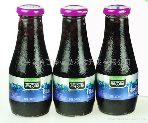 藍百蓓有機野生藍莓果汁300ml 3