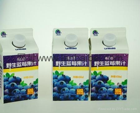 蓝百蓓450ml野生蓝莓果汁 2