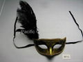Beauty Halloween Feather Party Mask from