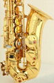 gold lacquer alto saxophone  5