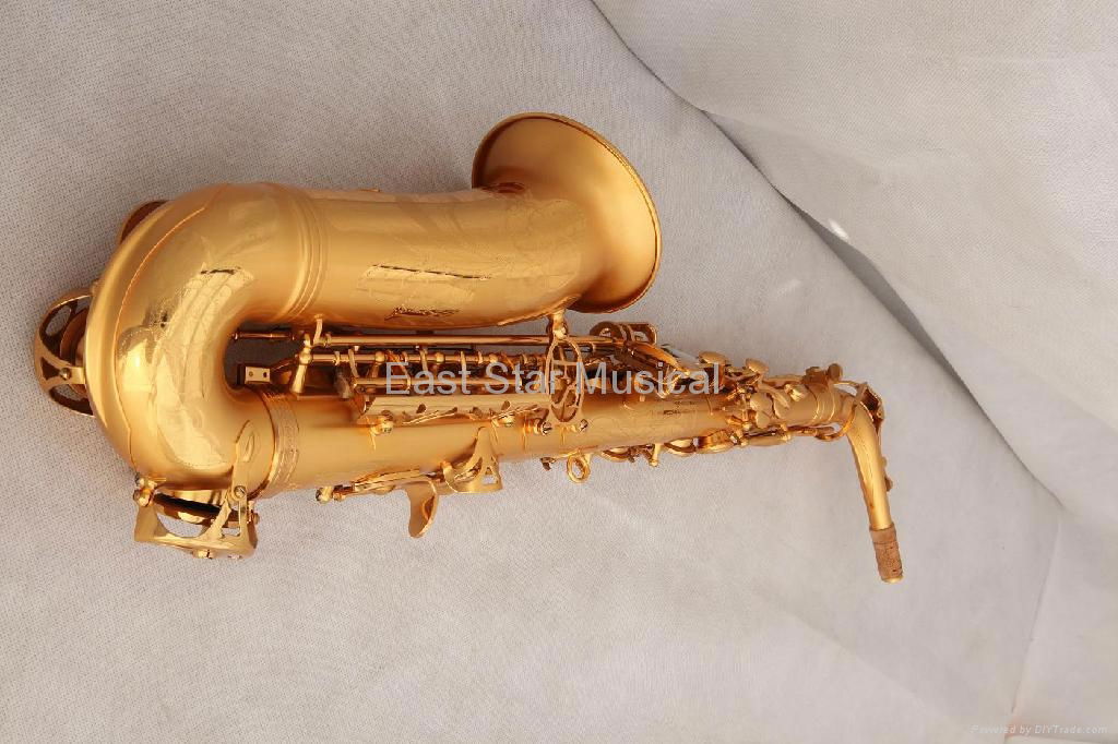 Brush gold alto saxophone  2