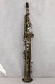 antique bronze soprano saxophone