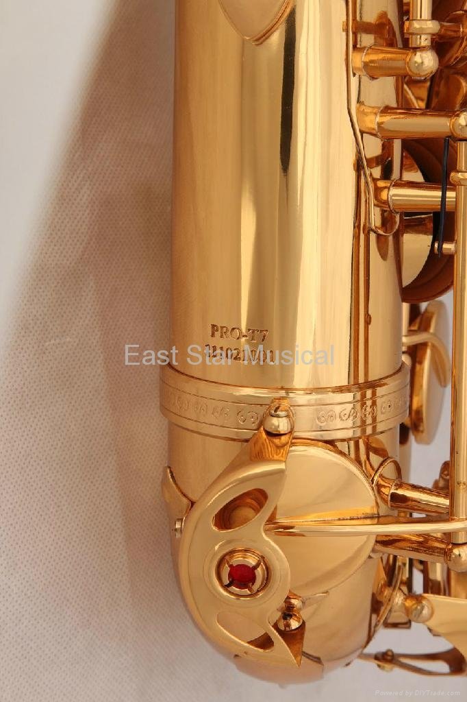 gold lacquer tenor saxophone  5