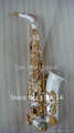 white lacquer alto saxophone  3