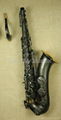 brush black nickel tenor saxophone