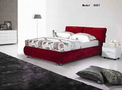 modern  fabric Bed 