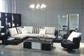 foshan  living room  leather sofa 1