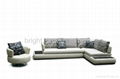 foshan  living room  leather sofa 2