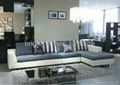 foshan  living room  leather sofa 3