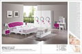 modern color panel bedroom set 3