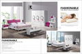 2013 modern painting bedroom set  (bed,dresser,wardrobe)  2