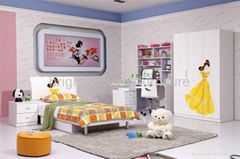 2013 most popular princess children bedroom furniture