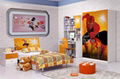 2013 most popular princess children bedroom furniture 2