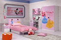 2013 most popular princess children bedroom furniture 5