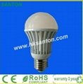 2012 hot selling home lighting MCOB led 7w bulb 4