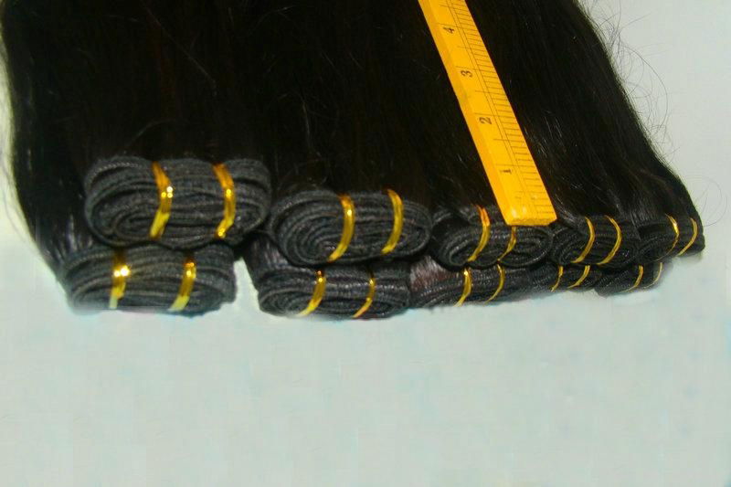 unprocessed virgin hair weft  2