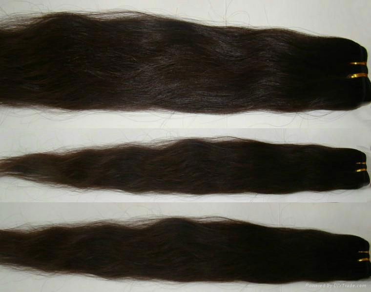 unprocessed virgin hair weft  3