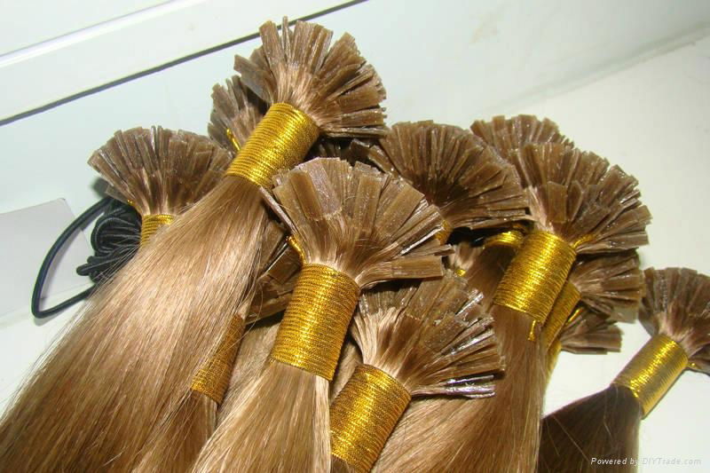 Flat tip hair extension 2