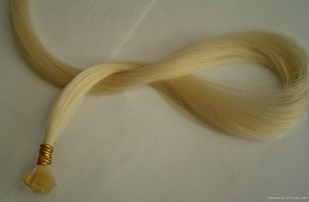 Flat tip hair extension 5