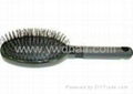 Hair extension loop brush /bristle brush