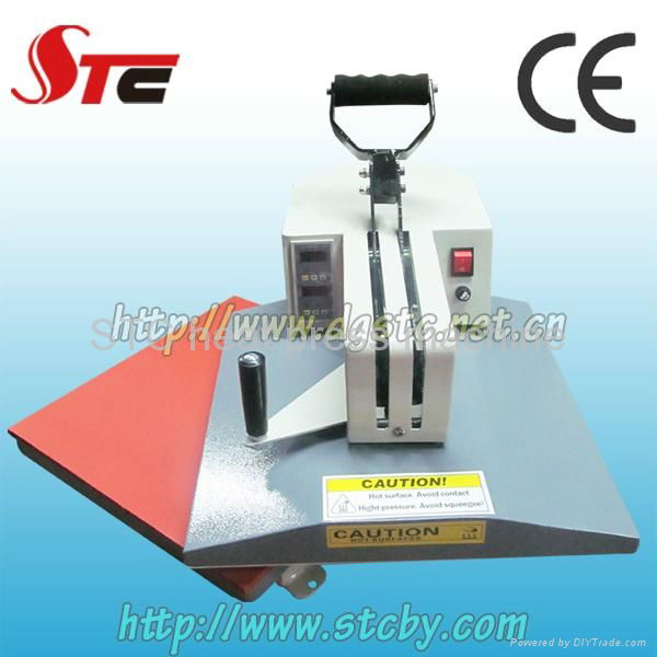 CE Approved swing head heat pringting machine