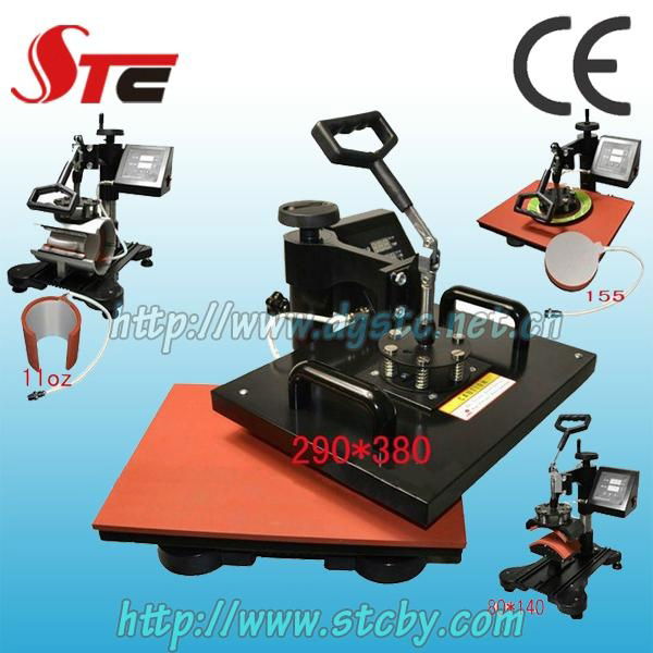 STC multifunction combo heat press machine