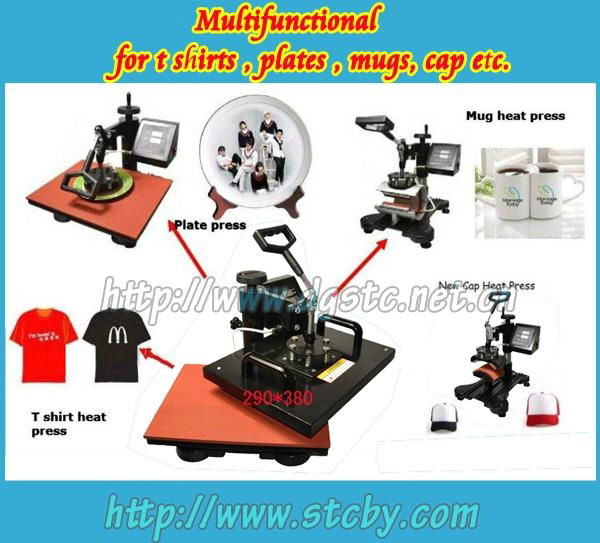 STC multifunction combo heat press machine 3