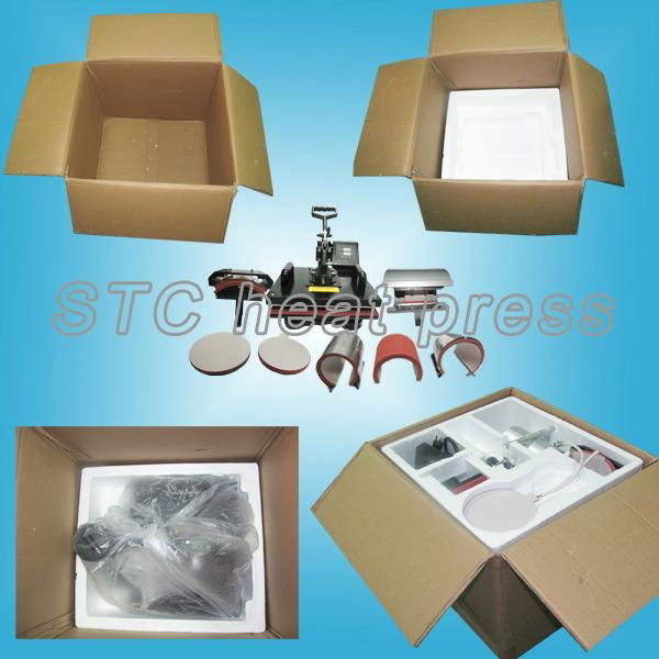 STC multifunction combo heat press machine 4