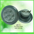 12w hot selling high power AR111 led par light 3