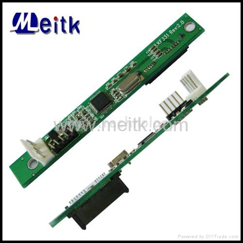 Internal Usb 2 0 To Slim Cd Dvd Optical Sata Adapter W Sp4 Power Mcb138 Meitk China Products