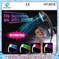 led telephone bathroom hand rainfall shower