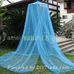 insecticide treated mosquito net with deltamethrin to kill repel malaria mosquit