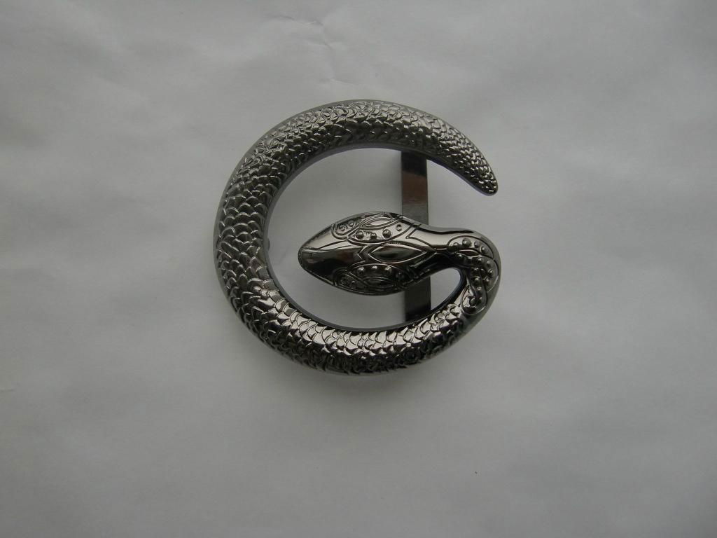 snake belt buckle