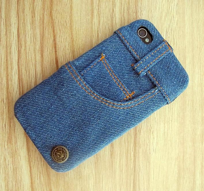 OEM  case with jeans covered for i p hone  2