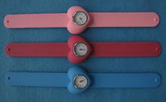 wholesale promotion slicone watch
