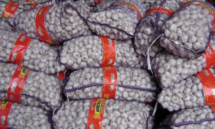 mesh bag packing garlic in selling 4