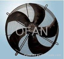 AC axial fans with external rotor motor 2