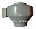 Circular Inine Duct fans with external rotor motors 3