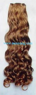 human hair weft