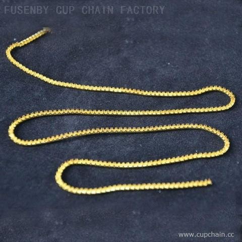 Close Cup Chains Made of Brass Can be Soldered and Plated 2