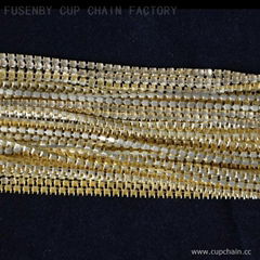 close cup chain, Jewelry Chains, cadeia de copo 